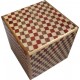 Boite 27 mouvements / 3 suns Cube damier